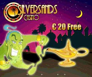 Get 20 Free Euros to play RTG slots at Silversands Casino