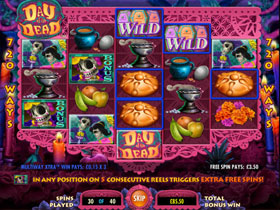 Day of the Dead Slot Screenshot