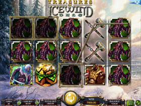 Dungeons and Dragons Treasures of Icewind Dale Slot Screenshot