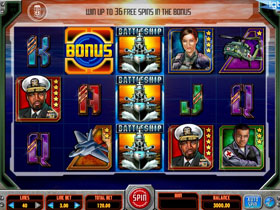 Battleship Search and Destroy Slot Screenshot