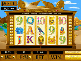 Screenshot of Boy Kings Treasure Slot