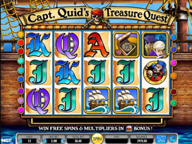 Captain Quid's Treasure Slot Screenshot
