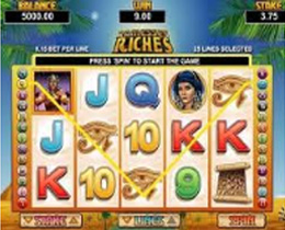 Ramesses Riches Slot Screenshot