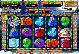 Rudolphs Revenge Slot Screenshot