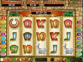 Screenshot of Incan Goddess Slot