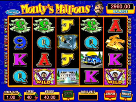IGT Slot Game - Monty's Millions