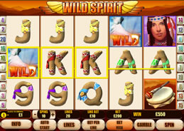 Wild Spirit Slot - Bonus Feature Game from Playtech